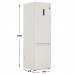 Холодильник с морозильником LG GC-B509SESM бежевый, BT-9967161