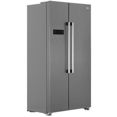 Холодильник Side by Side Beko GNO4321XP серебристый, BT-9978987