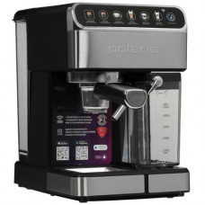 Кофеварка рожковая Polaris PCM 1540 WIFI IQ Home серебристый