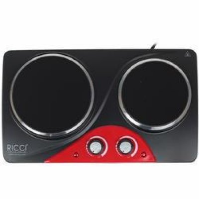 Плита компактная электрическая Ricci RIC-3206 черный, BT-1157330