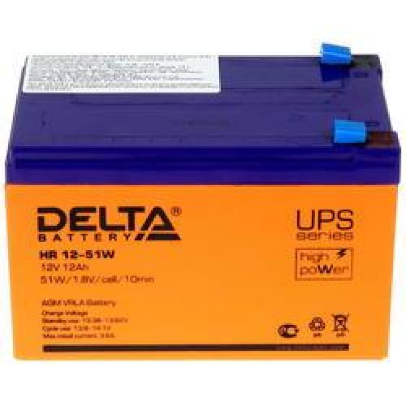 Delta HR 12-51w. Delta Battery HR 12-51 W. Аккумулятор Delta HR 12-51w. Аккумуляторная батарея для ИБП Delta hr12-34w 12v 9ah.