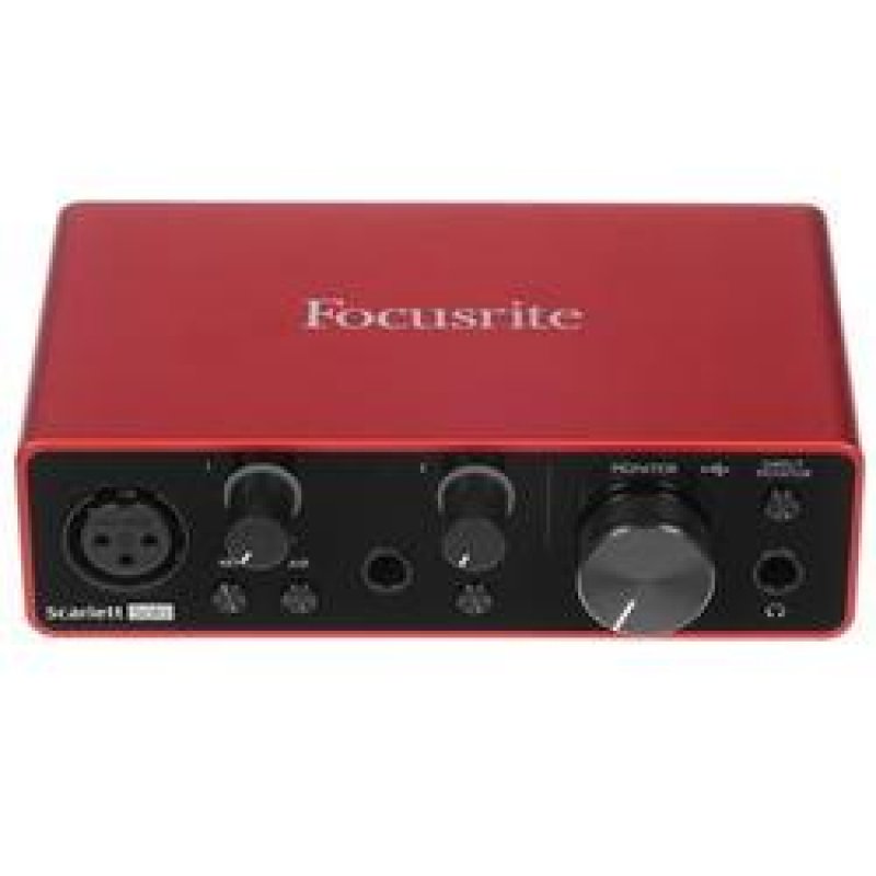 Звуковая карта focusrite scarlett solo 3nd gen