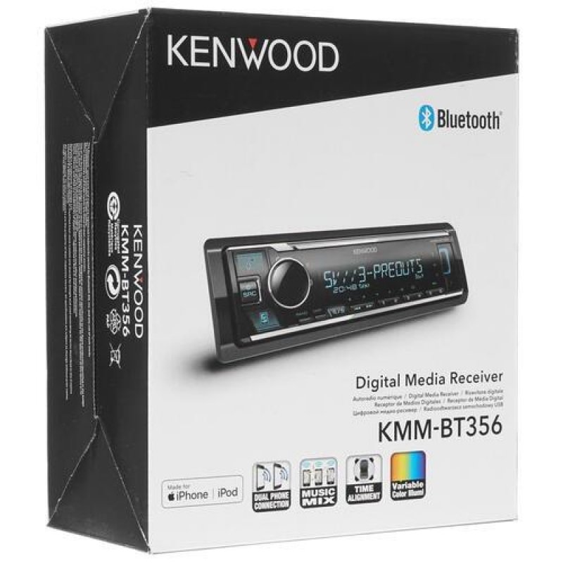 Автомагнитола kenwood kmm bt206 инструкция