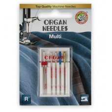 Иглы для швейных машин ORGAN 5/Multi Blister 5115000BL