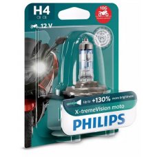 Галогенная лампа Philips X-tremeVision Moto 12342XV+BW