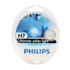 Галогеновая лампа Philips 12 В, H7, 55 Вт, DiamondVision 5000 K