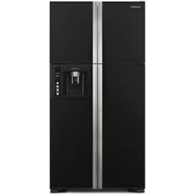 Холодильник Hitachi R-W722 PU1 GGR черный, BT-7911152