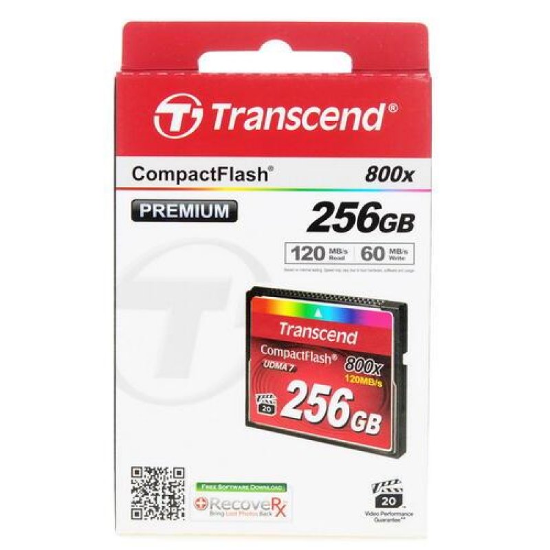 Карта памяти transcend 256gb