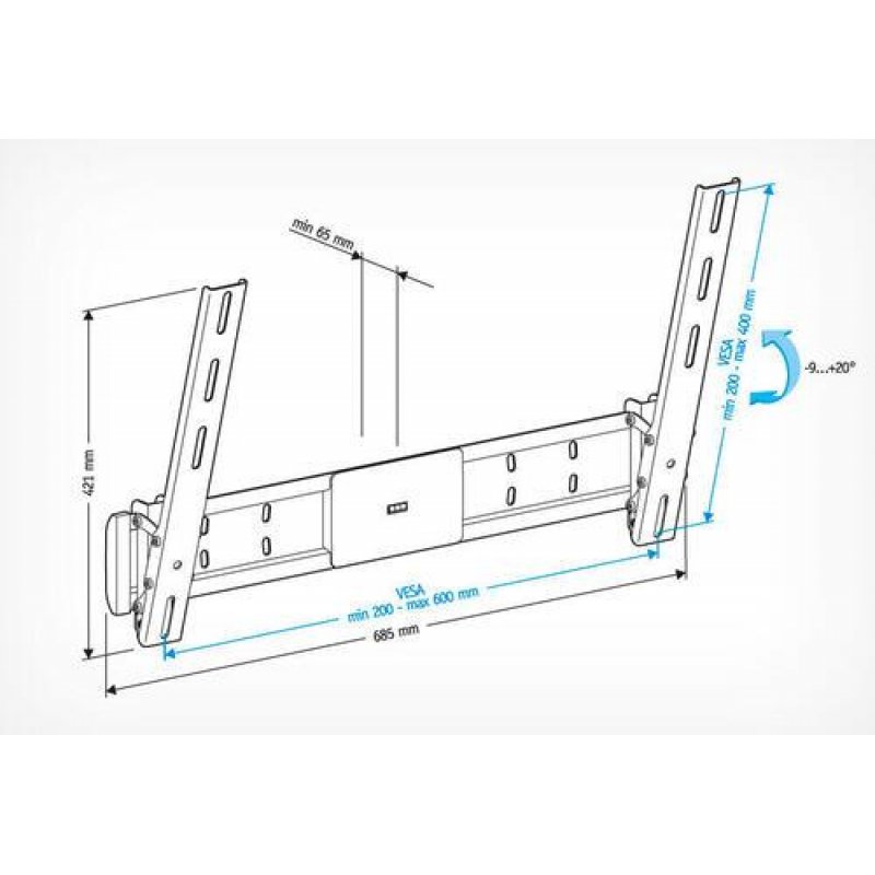 Кронштейн для телевизора настенный наклон. Кронштейн Holder LCD-t4612. Holder LCD-t4612-b. Кронштейн Holder LCD-T 4612-B. Кронштейн для ТВ Holder LCD-t4612 черный.