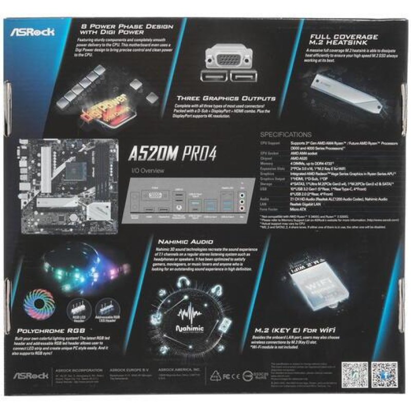 Asrock a520m hvs Asrock a520m hvs